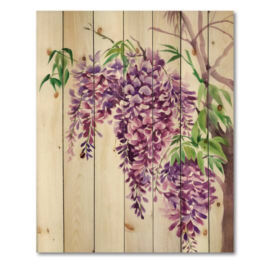 Designart - Purple Wisteria Branches